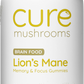 cure mushrooms lion's mane gummies for memory and focus