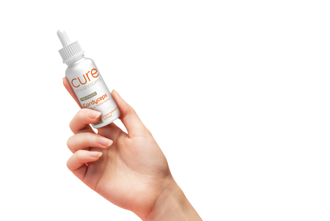 Cure mushrooms functional mushroom gummies & tinctures