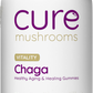 cure mushrooms black raspberry flavor chaga mushroom gummies