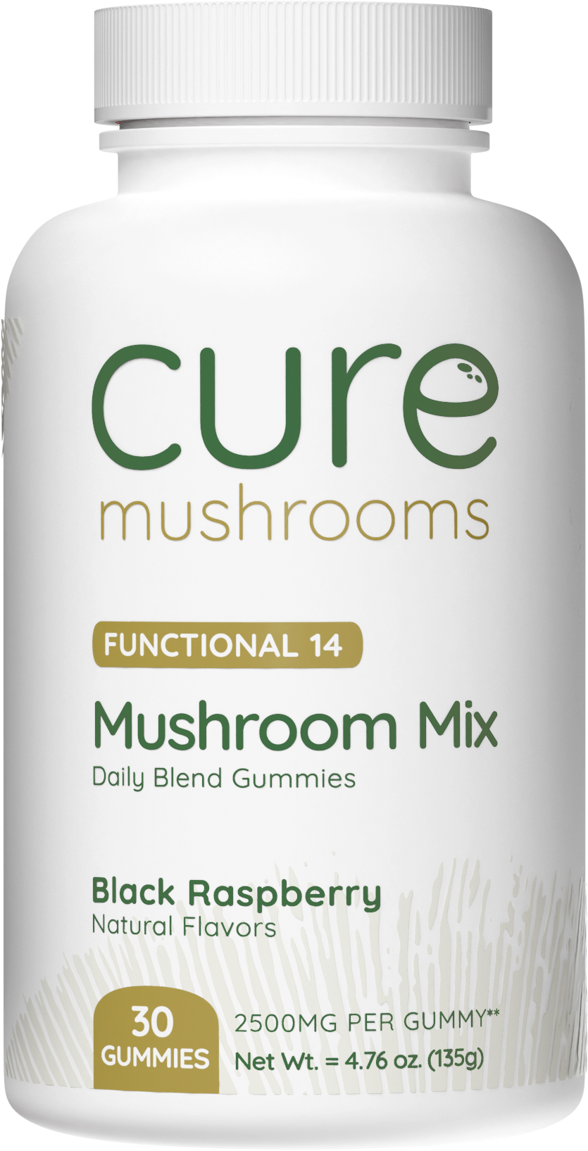 Cure Mushrooms 14 mushroom mix mushroom gummies