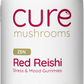 cure mushrooms red reishi mushroom gummies