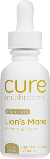 Cure Mushrooms lion's mane memory and focus tincture
